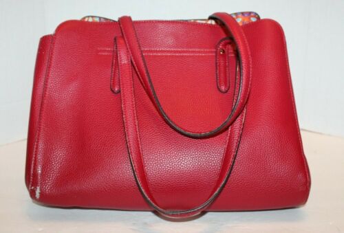 Nanette Lapore Arabelle kirschrot Schleife Schultertasche Handtasche KOSTENLOSER Versand - Bild 2 von 10