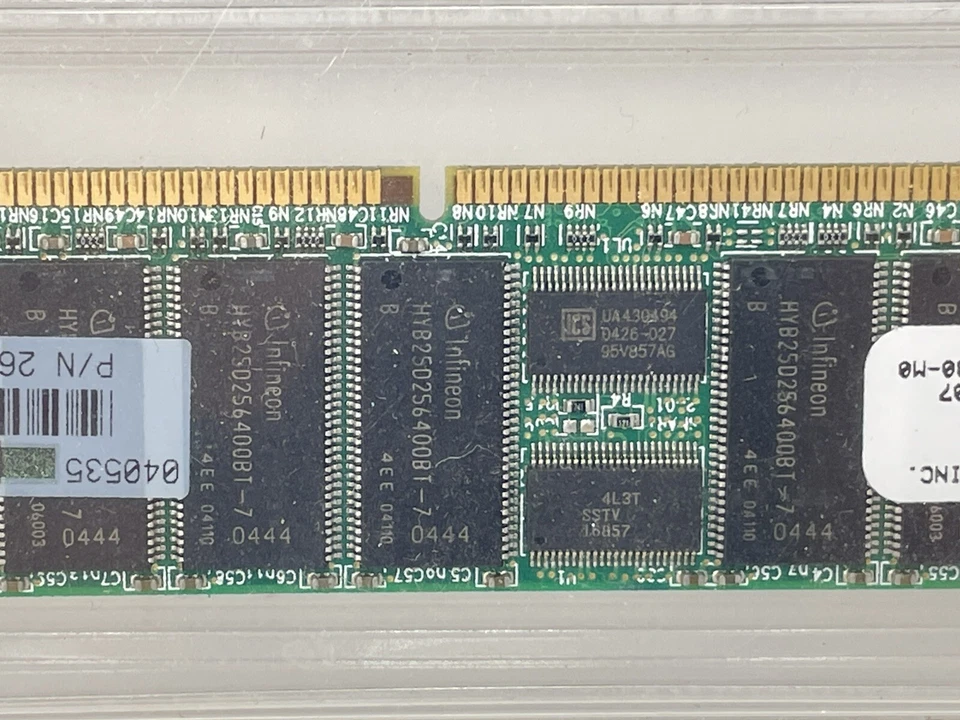 2Smart Modular Technologies SM5726445D8E6CHNBH 512MB Memory RAM PC2100R-25330-M0 - Image 4 of 4