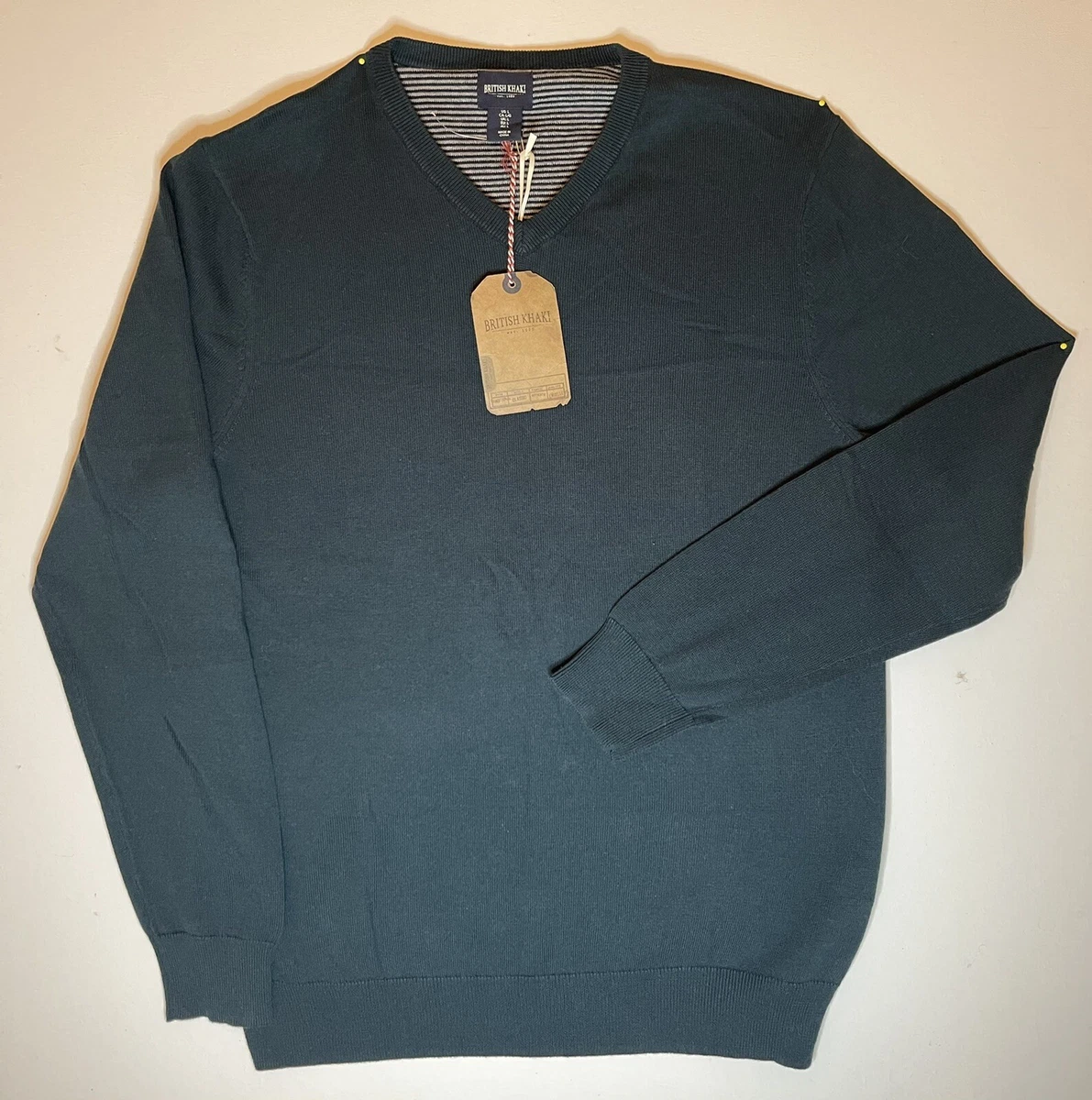 British khaki sweater hot sale