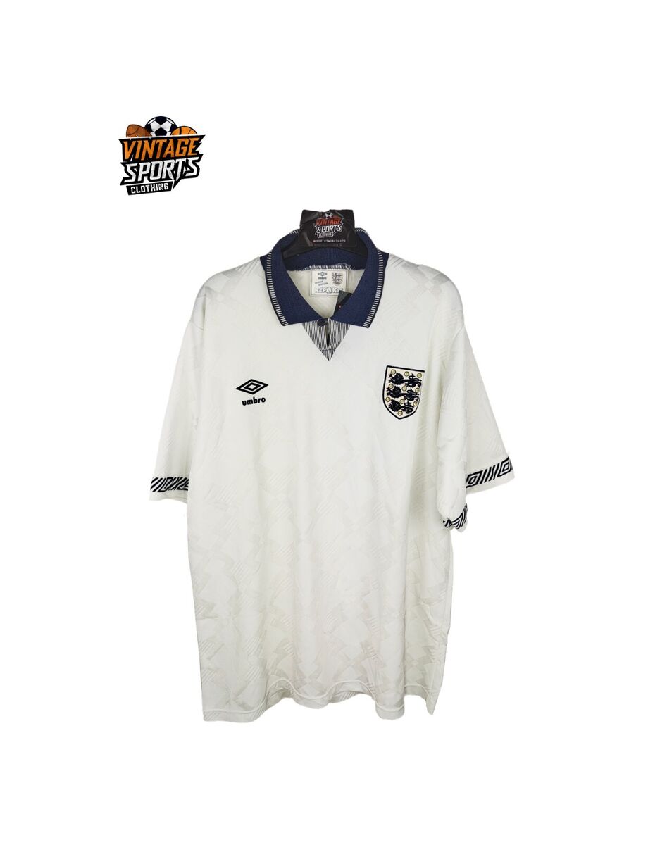 Vintage Original England Football Home Shirt 1990-1994 (XL Vintage Original England Football Home Shirt 1990-1994 (XL