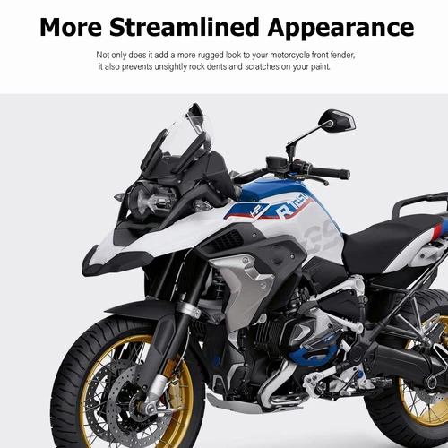 For BMW R1250GS R1200GS LC Adv Adventure Front Fender Beak Fairing Extension - Picture 2 of 15