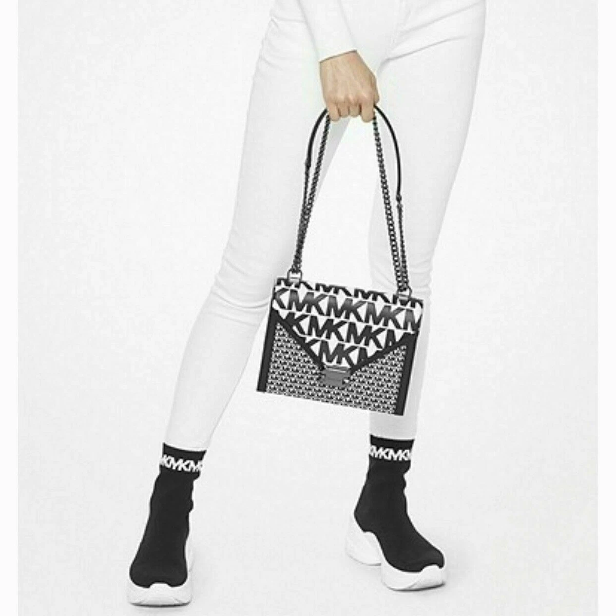 Michael Kors Whitney Large Logo Tote Bag Vanilla 30S8GN1T3B150 #14 Michael Kors Whitney Large Logo Tote Bag Vanilla 30S8GN1T3B150