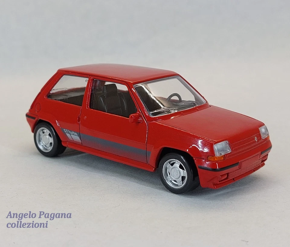 modellino auto 1/43 Renault super cinque 5 gt turbo modellini da collezione R - Immagine 3 di 4