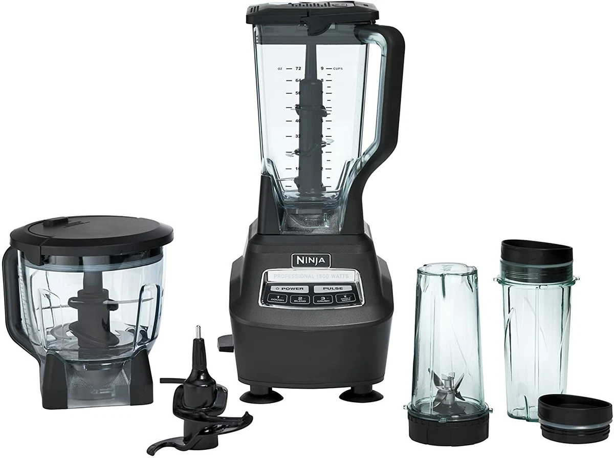 Nutri Ninja Blender Kitchen System with Auto-iQ Powerful 1500W Motor Base