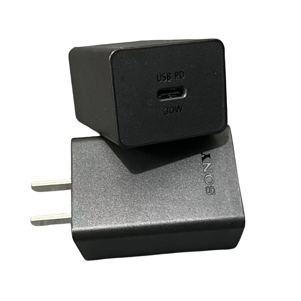 For Sony 30W Fast Charge Adapter with Dual Type-C Cable (XQZ-UC1) - Image 3 of 4