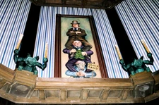 Giclee Haunted Mansion Holiday Stretching Room Gallery SET 16x48" 1960s Vintage