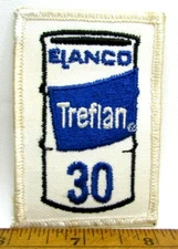 Vintage Treflan Elanco 30 Jacket Patch Agriculture Farm Farming Herbicide