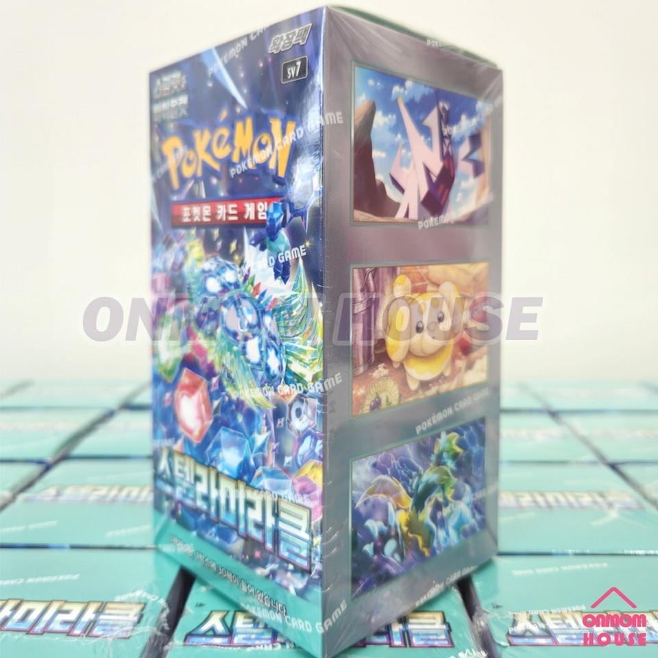 Japanese Scarlet Booster Box Pokmon Scarlet & Violet Stellar Miracle Booster  Box Sealed - Korean Version SV7 Pokemon Stellar Miracle Card List