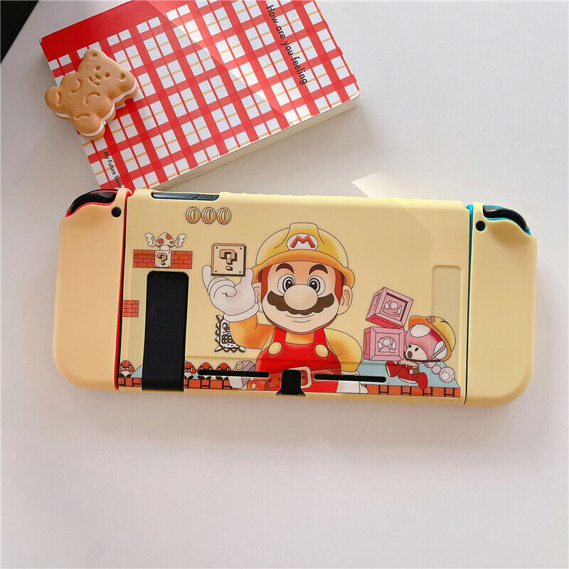 Super Mario Bros Cartoon Switch Case, PC Protetor Shell Duro, Anime Shell,  Acessórios Do Jogo Do Controlador, Oled - AliExpress