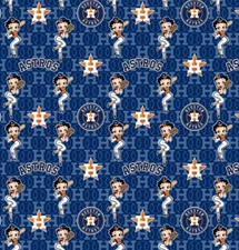 B3TTY BASEBALL TEAMS FABRIC  (HALF-YARD OR 1-YARD & TEAMS SELECTION)