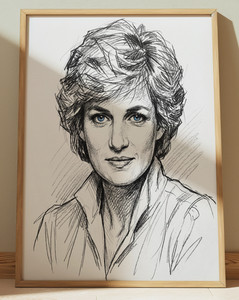 Princess Diana Portrait | eBay