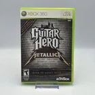 Guitar Hero Metallica Xbox 360 Complete / CIB / Refurbished