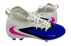 Nike Men's Phantom 6 Lace Up Soccer/Football Cleats White/Blue Size:7 201K