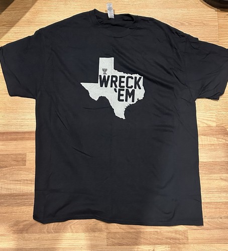 Texas Tech Red Raiders T-Shirt (WRECK’EM) Black Tee Shirt - Sz XL - NEW ...