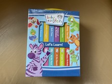 Baby Einstein 12 Board Book Set Numbers Colors Animals Food New