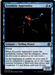 Eccentric Apprentice Foil #057/281 Adventures in the Forgotten Realms