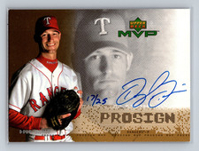 2001 Upper Deck MVP ProSign Doug Davis Autograph #17/25 Texas Rangers