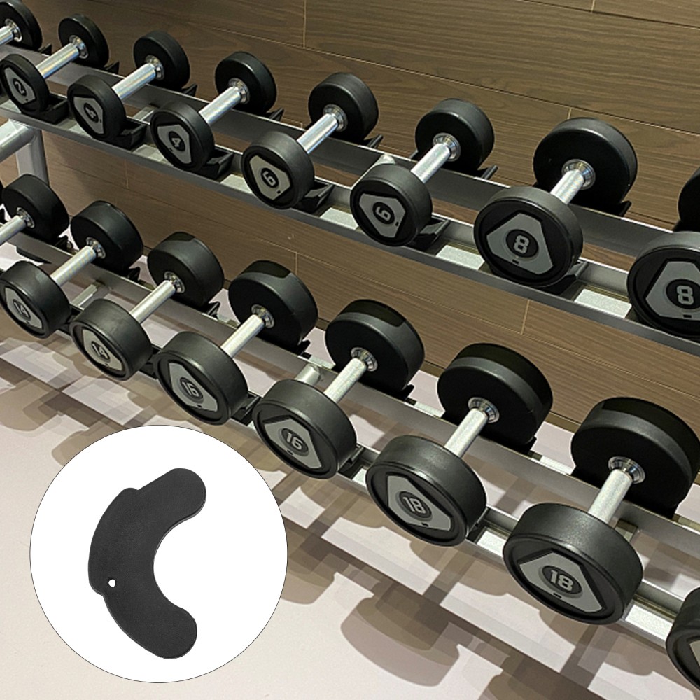 6 paia cuscinetti manubri portaoggetti pesi attrezzatura fitness allenamento antiurto foto 5