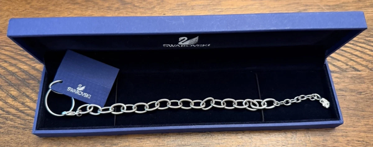 25+ Swarovski Crystal Silver Fashion Bracelets for sale | Updated