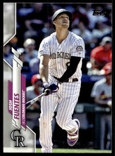 2020 Topps Update Josh Fuentes Colorado Rockies #U-17