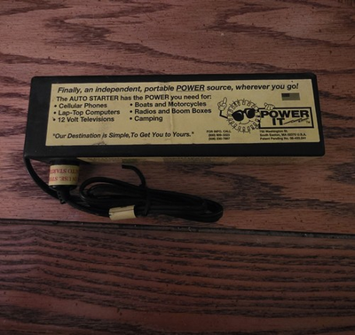 #ad #ad Power It Auto Starter Brick UNTESTED $15.00