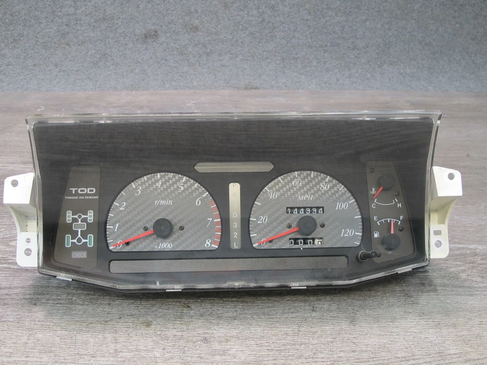 99-01 ISUZU VEHICROSS INSTRUMENT CLUSTER GAUGE SPEEDOMETER 8972081943 OEM - Image 2 of 4