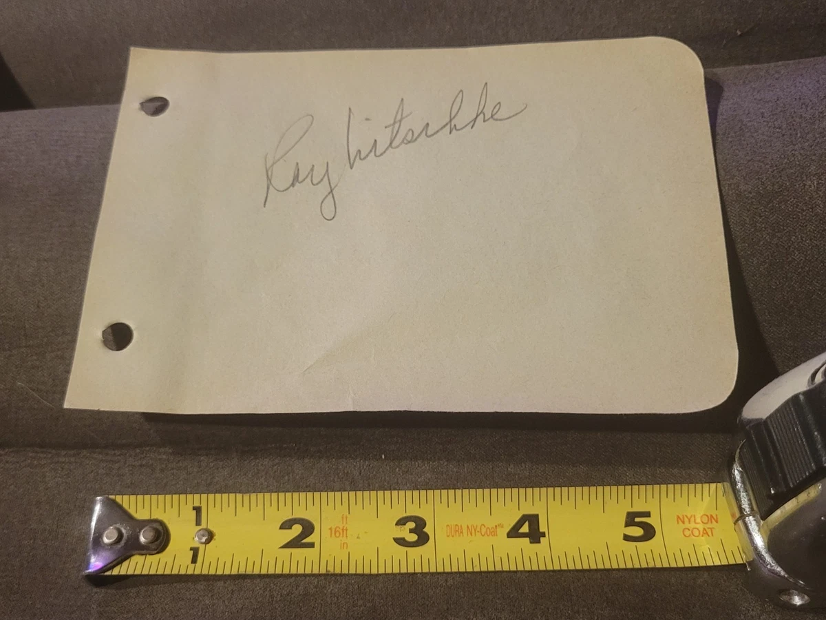ray nitschke autograph products for sale | eBay