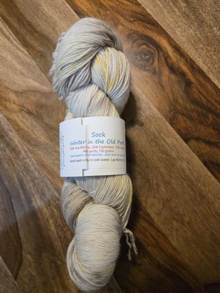 Hilado Destash - Tejido Maine Hilado MCN Calcetín en Invierno en el Puerto Viejo Foto 2 de 2