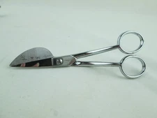 6” Gingher Duckbill Offset Appliqué Scissors made in Italy Applique no packaging