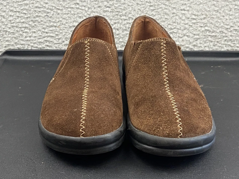 Footprints By Birkenstock Cambria Brown Suede Slip On Shoes Womens Size 39/250 - Image 3 of 4