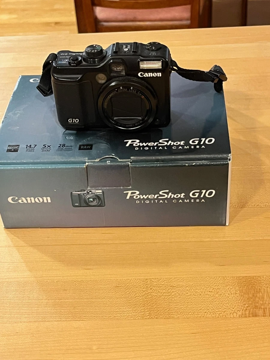 Preços baixos em Câmeras digitais Canon PowerShot G10 | eBay