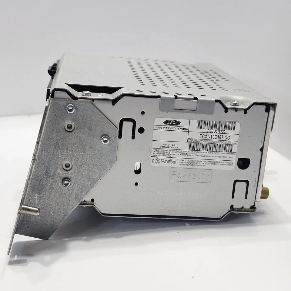 2014-2016 福特 F250 F350 收音机音频 CD 播放器 MP3 接收器 EC3T-19C107-CC 原始设备制造商 — 第 2/4 张图片
