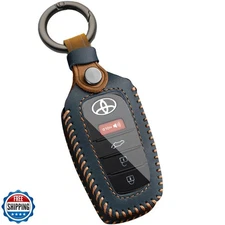WTSHOPME Key Fob Cover Fit for Toyota Camry 2025 Crown Corolla Cross Highland