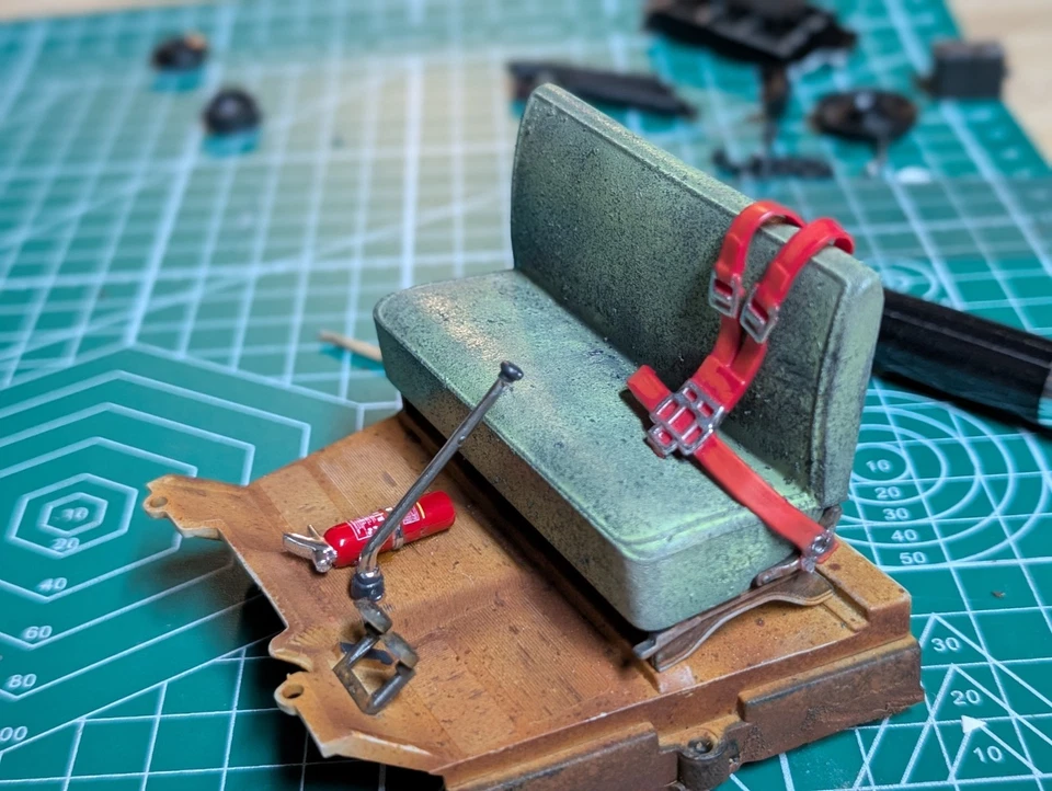 Ford F1 1948 fundido a presión oxidado gas Hot Rod Bob's Beaters 1/18 Foto 4 de 4