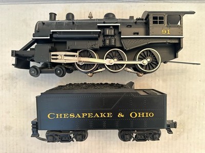 MTH Rail King 30-1154-1 O 4-6-0 Steamer Chesapeake & Ohio W/Proto Sound Cab #91