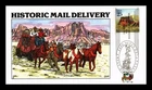 DR JIM STAMPS US COVER CLASSIC MAIL DELIVERY STAGECOACH FDC COLLINS HAND PAINTED