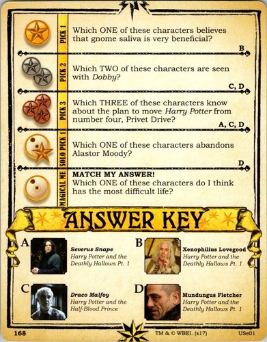 HARRY POTTER Pictopia Game cards 2019 (you pick) Prospero Hall singles Free Ship - Picture 71 of 123