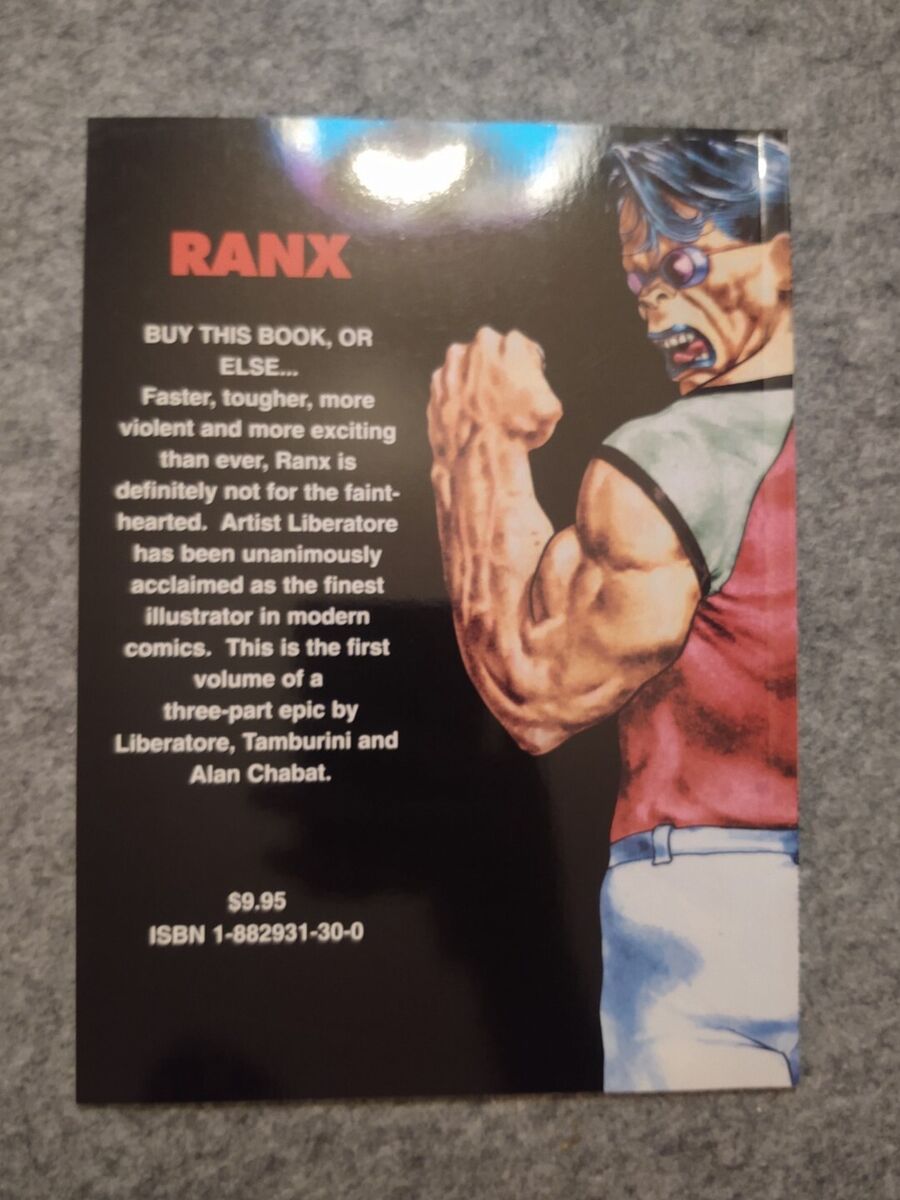 Ranx 1 in New York, Liberatore Tamburni 1996 Heavy Metal TPB Ranx 1 in New York, Liberatore Tamburni 1996 Heavy Metal TPB