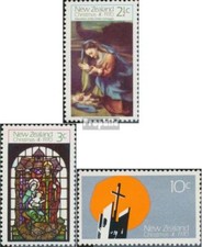Timbres nouvelle-zélande 1970 Mi 545-547 (complète edition) oblitéré 1970 Noël