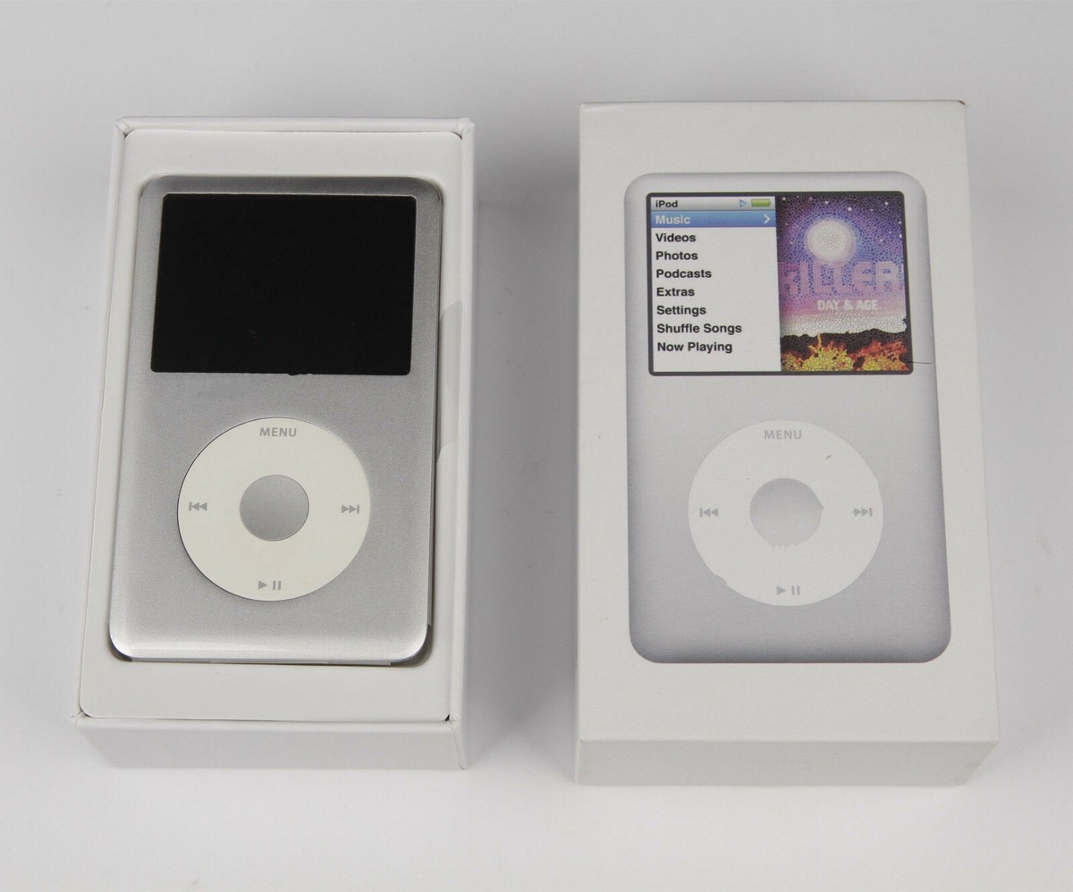 New Apple iPod Classic 7th Generation 160GB Silver MP3 New Apple iPod Classic 7th Generation 160GB Silver MP3