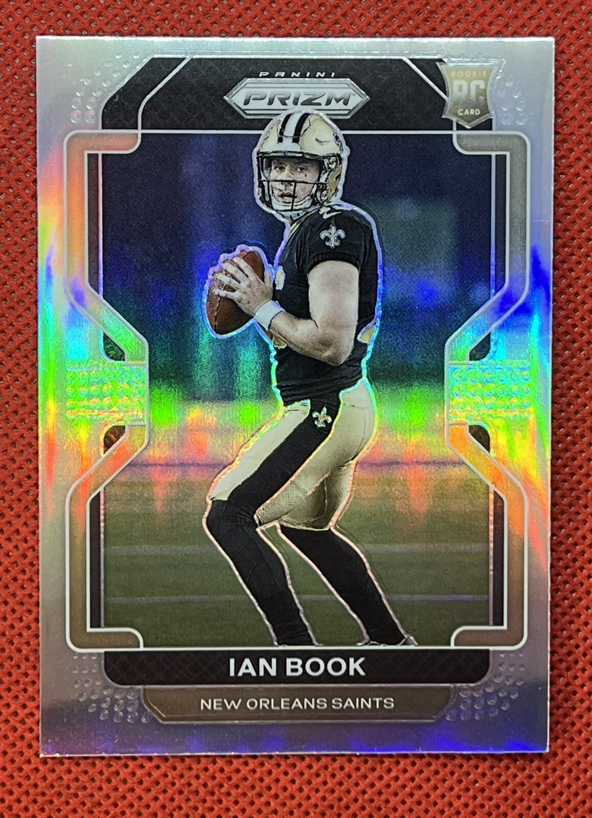 2021 Prizm Ian Book Rookie Silver Prizm #357 NFL New England Patriots RC QB