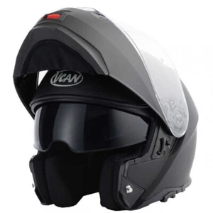 Vcan V272 Motorcycle Helmet Matt Black