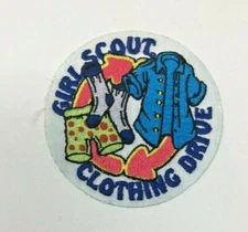 PATCH GSA Girl Scouts Clothing Drive Jacket Socks Shorts 
