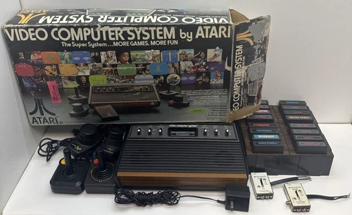 ATARI Video Computer System The Super System More Games More Fun CX-2600