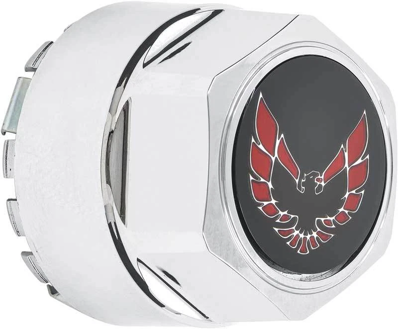 Juego de tapacubos centrales de rueda OER con emblema Red Bird 1977-1981 Pontiac Firebird  Foto 2 de 4