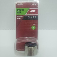 ACE Aerator Male Brushed Nickel Finish 4564159
