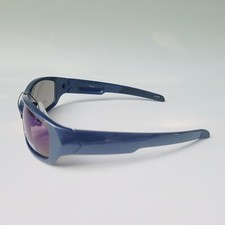 Sunglasses UV Protection Polycarbonate lens full frame wrap around blue