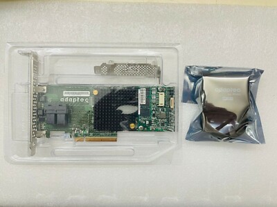 Adaptec ASR-7805 1G 6GB/s SAS PCIe RAID Controller Card 1GB Cache + BBU BATTERY
