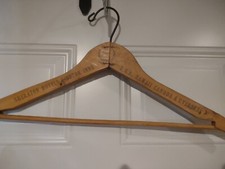 Sheraton Vintage Wooden 17" Suit Hanger