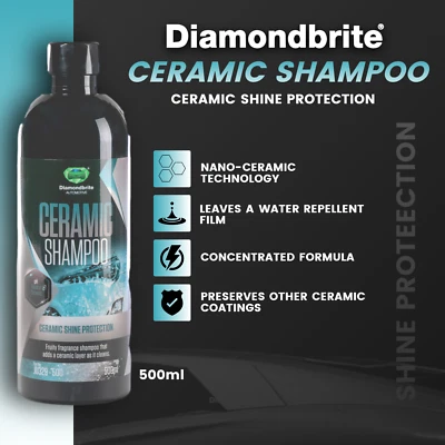 Diamondbrite Ceramic Car Shampoo Shine. Diamond Brite Body Work